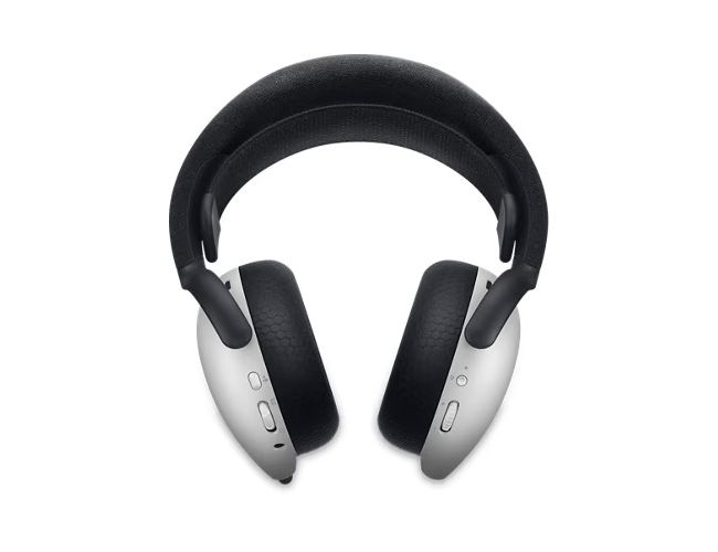 ALIENWARE DUAL MODE WIRELESS GAMING HEADSET AW720H Lunar light